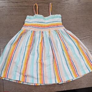 Carter's Multicolor Striped Casual Dress